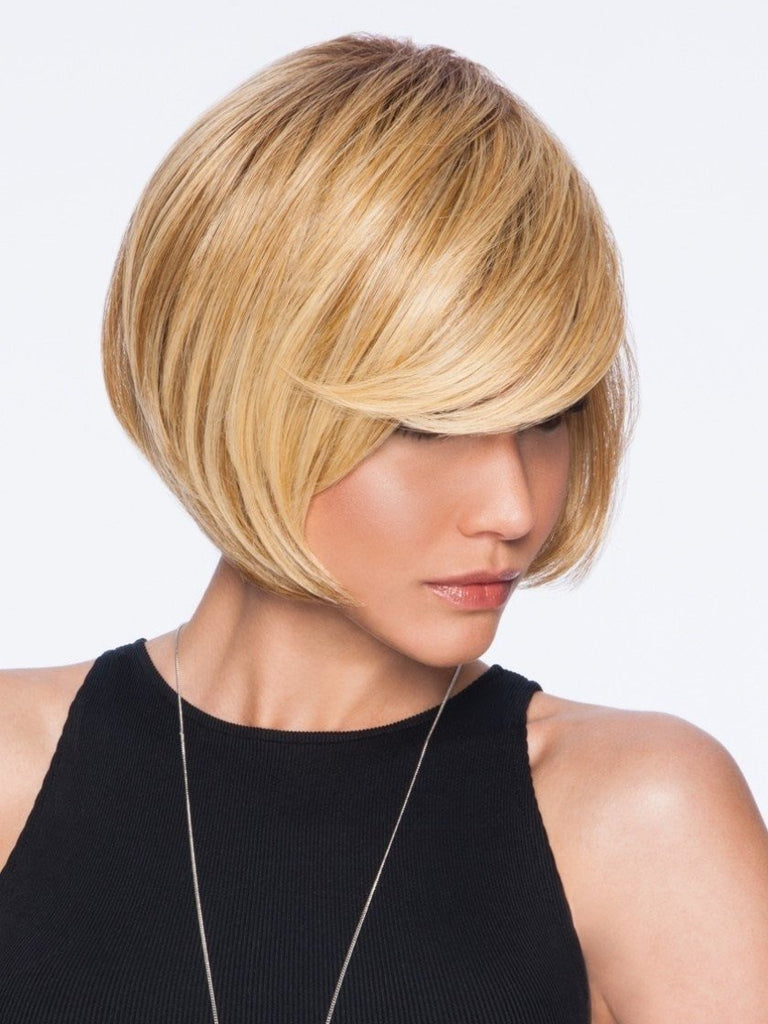 Layered Bob Wig Heat-Friendly Synthetic Hair Large Cap Size Layered Bob | Synthetic Wig (Basic Cap) – Shop The Beauty Box main image 2