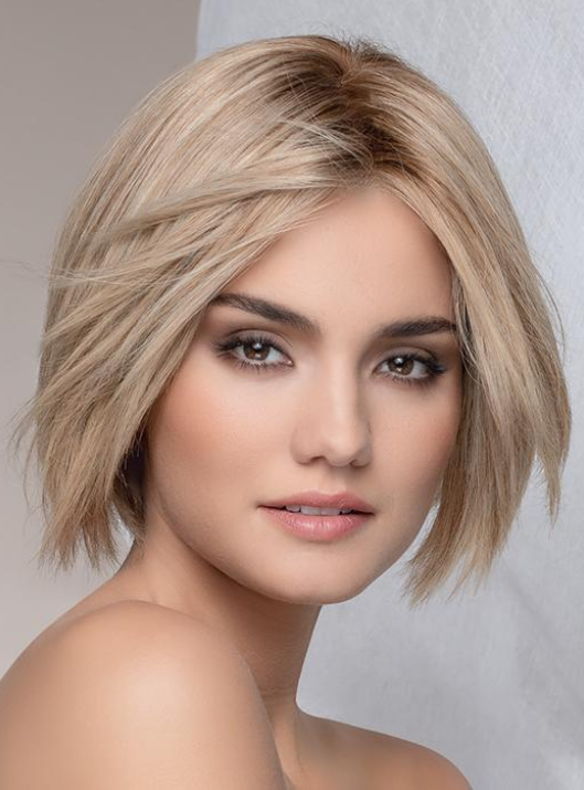 Wigs with monofilament clearance top